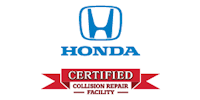 Honda certified auto body shop